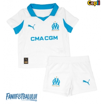 Olympique de Marseille Echipament de Fotbal Replică 2025-26 Copii Acasa (+ Șorturi)